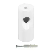 Ceiling Hook With Clamp For Fabric Cables - White