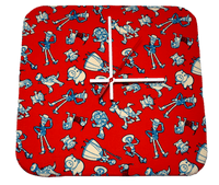 Clock 30cm - Square - Workshop pack 30 Units