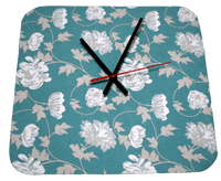 Clock Making Kit - Square - 30cm with Black & White Hands