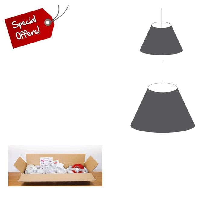 Conical Lampshade 30cm & 45cm Manufacturer Starter Pack