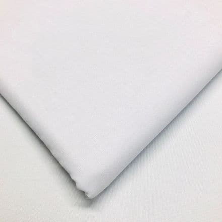 Cordoba Plain Cotton - White - 150cm