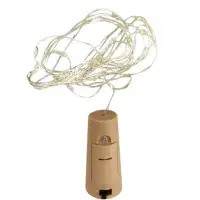 Cork Bottle Light - Battery Powered - 10 LED 100cm - Multicolour | Dannells