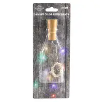 Cork Bottle Light - Battery Powered - 10 LED 100cm - Multicolour | Dannells