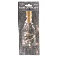 Cork Bottle Star Lights - Battery Powered - 10 LED 100cm - White | Dannells
