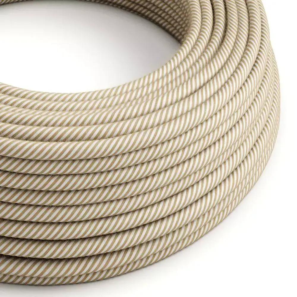 3 Core | Vertigo Electric Cable | Hawser Jute + Cotton