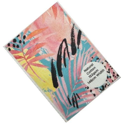 Cotton Natural 148cm - Linear Meter - Custom Printed Fabric -