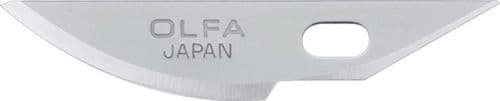 Curved Carving Art Cutter Blade (5 Blades in a Pack) OLF/KB4R/5