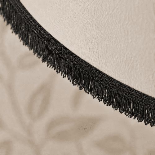 Dannells Chainette Fringe - Black 50mm ID: 9492