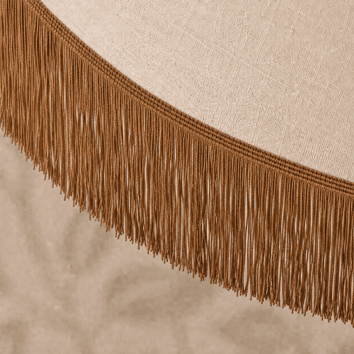 Dannells Chainette Fringe - Brown 100mm ID: 9507