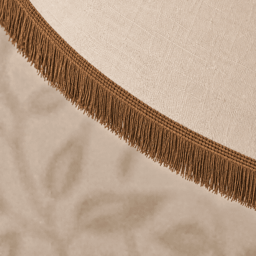 Dannells Chainette Fringe - Brown 50mm ID: 9494
