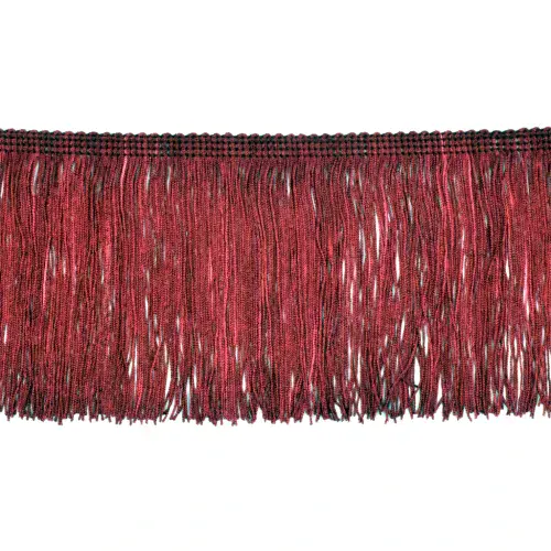 Dannells Chainette Fringe - Burgundy 100mm