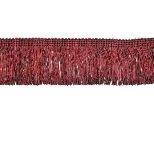 Dannells Chainette Fringe - Burgundy 50mm