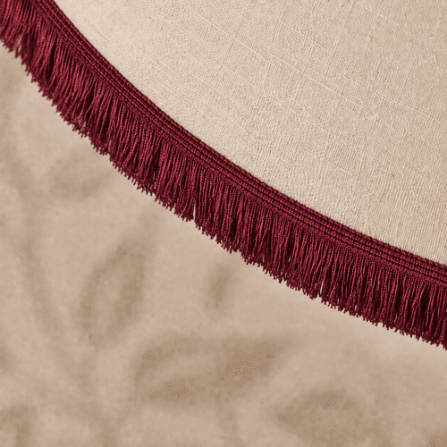 Dannells Chainette Fringe - Burgundy 50mm ID: 9499