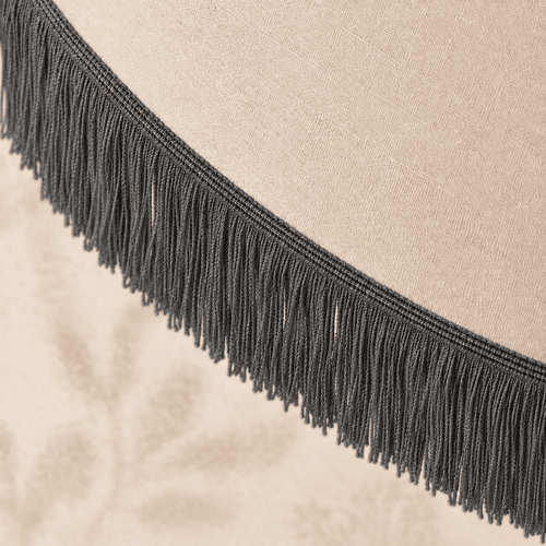 Dannells Chainette Fringe - Dark Grey 100mm ID: 9513