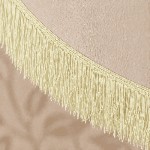 Dannells Chainette Fringe - Ivory 100mm ID: 9504
