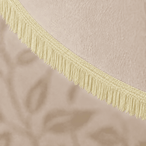 Dannells Chainette Fringe - Ivory 50mm ID: 9491