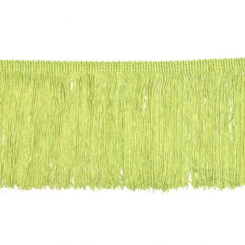 Dannells Chainette Fringe - Lime 100mm
