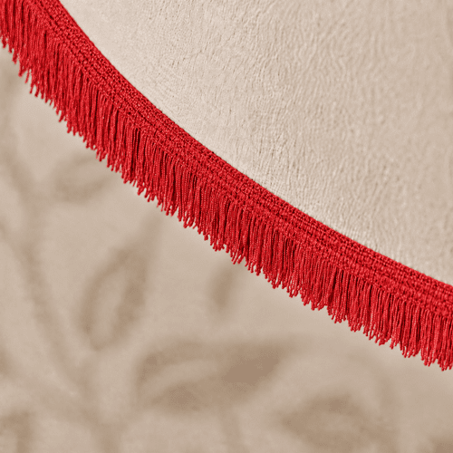 Dannells Chainette Fringe - Red 50mm ID: 9502