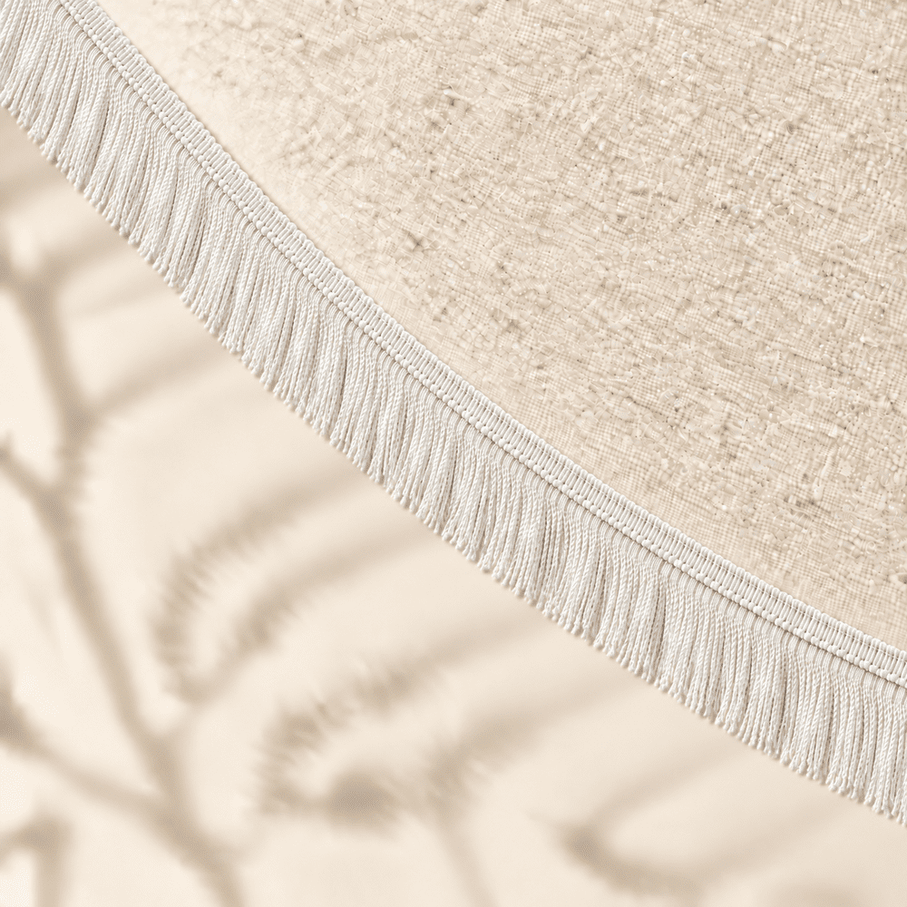 Dannells Chainette Fringe - White 50mm ID 9490