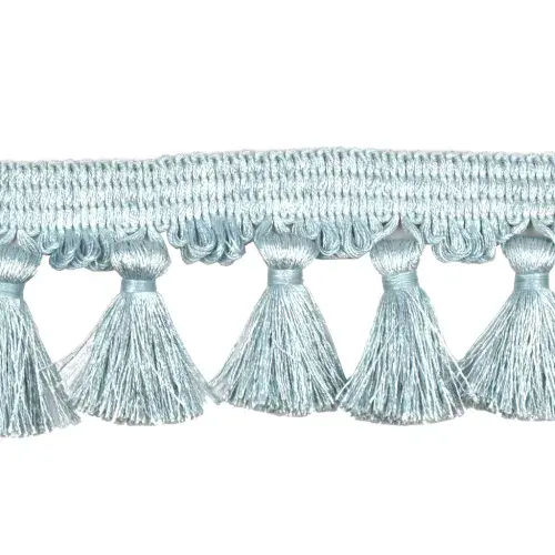 Dannells Tassel Fringe - Blue 60mm