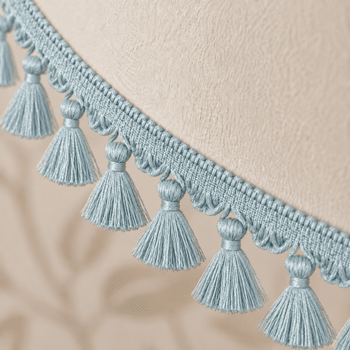 Dannells Tassel Fringe - Blue 60mm ID: 9482