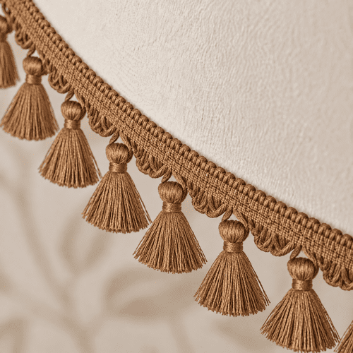 Dannells Tassel Fringe - Brown 60mm ID: 9481