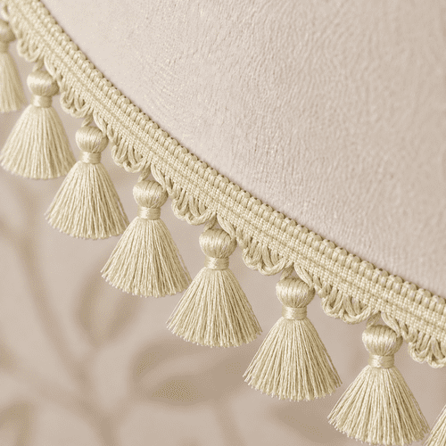 Dannells Tassel Fringe - Ivory 60mm ID: 9478