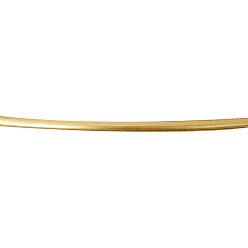 Decorative Metallic Contoured Profile/ Trim - 3mm - Matt Gold