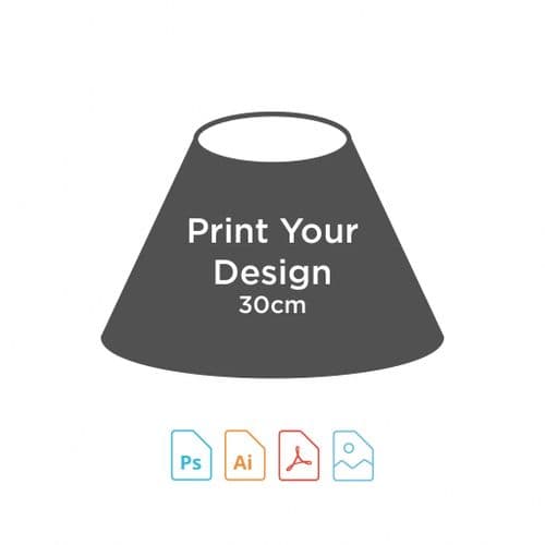 Digital Print for 30cm Conical Lampshade Making Kit