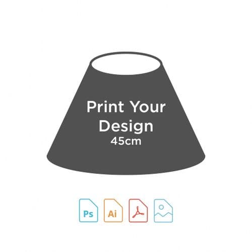 Digital Print for 45cm Conical Lampshade Making Kit