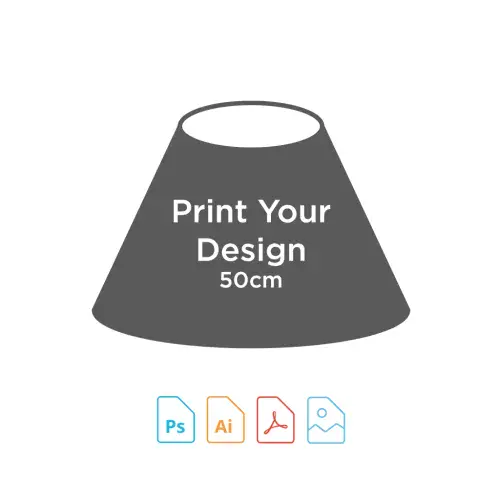 Digital Print for 50cm Conical Lampshade Making Kit