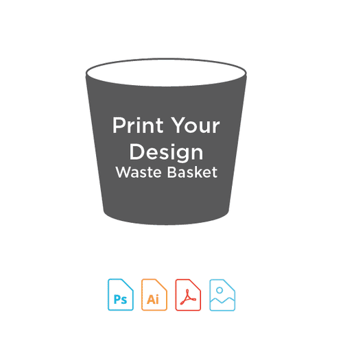 Digital Print for Circular Waste Basket Making Kit