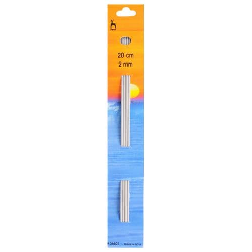 Double-Ended Knitting Pins - (Set of Four) 20cm x 2.00mm