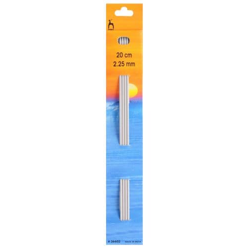 Double-Ended Knitting Pins - (Set of Four) 20cm x 2.25mm