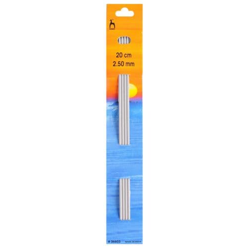 Double-Ended Knitting Pins - (Set of Four) 20cm x 2.50mm