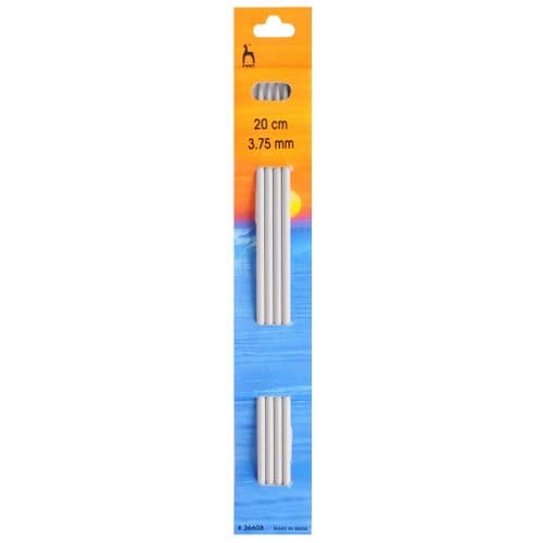 Double-Ended Knitting Pins - (Set of Four)   20cm x 3.75mm
