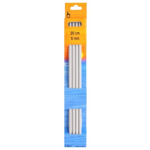 Double-Ended Knitting Pins - (Set of Four) 20cm x 5.00mm