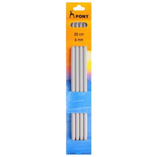 Double-Ended Knitting Pins - (Set of Four) 20cm x 6.00mm