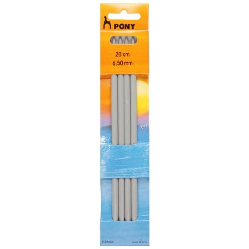 Double-Ended Knitting Pins - (Set of Four)  20cm x 6.50mm