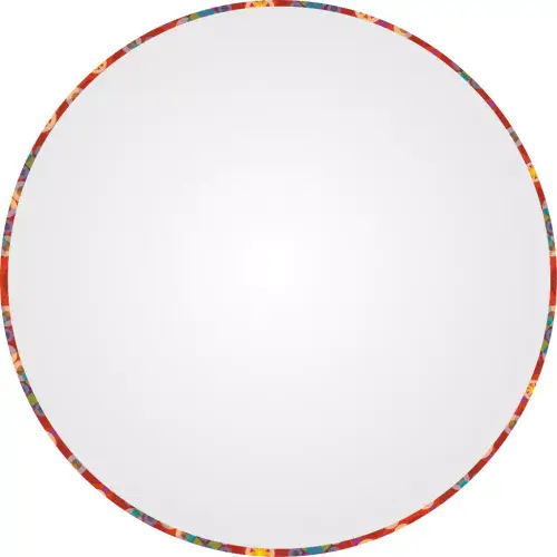 Drum / Circular  Lampshade Diffusers - Translucent polypropylene