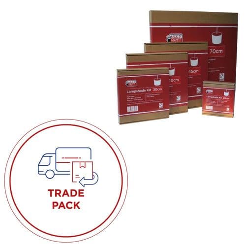 Drum Lampshade Making Kits - Mixed Trade Packs