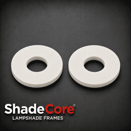 E27/B22 Lamp Holder to Harp Finial Converting Washers (pair)