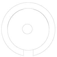 E27 or B22  Lamp Holder to  Harp Finial Converter, Adapter System