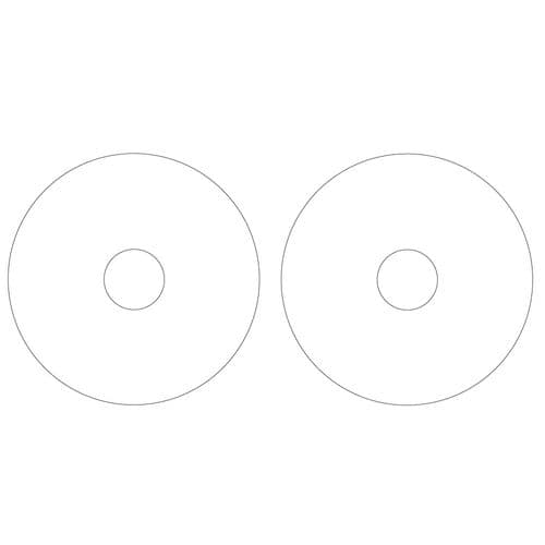 E27 or B22 Lamp Holder to Harp Finial Converting Washers (pair)