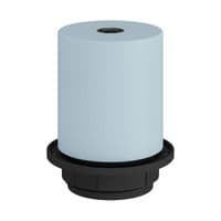 E27 Semi-flush Metal Lamp Holder Kit - Light Blue ID: KBM4551SB