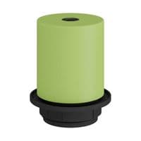 E27 Semi-flush Metal Lamp Holder Kit - Light Green