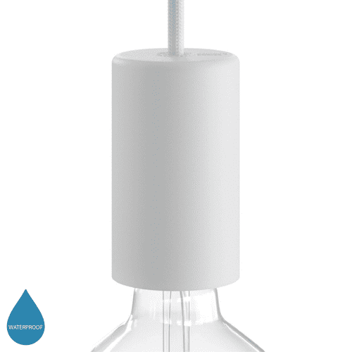 EIVA Elegant Outdoor E27 Lamp Holder Kit - White