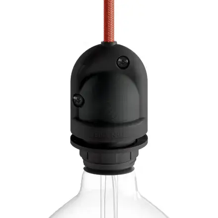 EIVA Outdoor Lamp Holder - Black