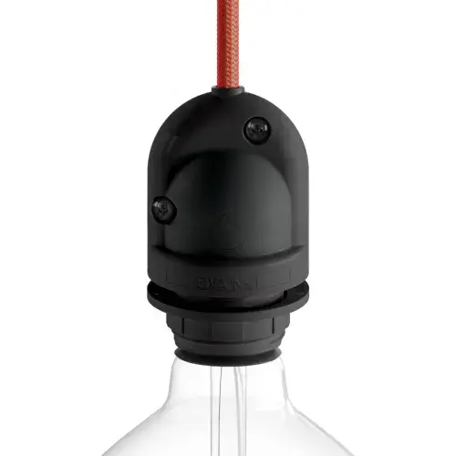 EIVA Outdoor Lamp Holder - Black