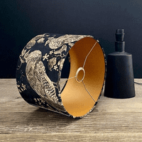Embossed Metallic Gold Self-Adhesive Lampshade Material – 1460mm x 500mm – Small Roll